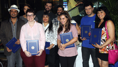 Finalistas receberam menção honrosa (Rafael Gonçalo/FolhaVP) foto2